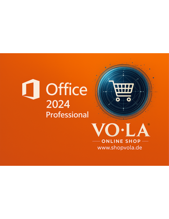 Microsoft Office 2024 Professional - 1Key (kein Abo)