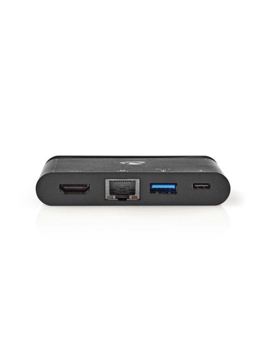 Nedis USB-Adapter USB 3.1 USB Type-C™ USB Type-A / USB Type-C™ / 1x HDMI® / 1x RJ45