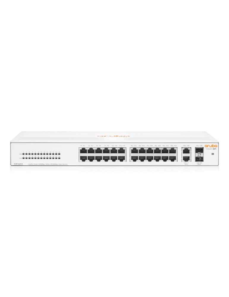 HPE Networking Instant On 1430 Unmanaged Switch (R8R50A) [26x Gigabit Ethernet, 2x 10 Gbit/s SFP+]