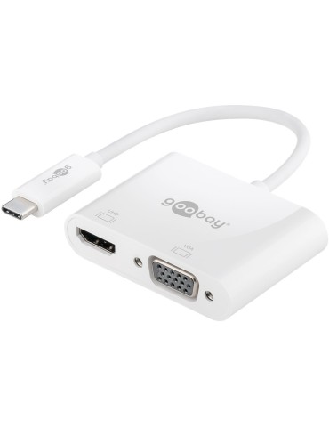 Goobay USB-C Multiport-Adapter HDMI+VGA
