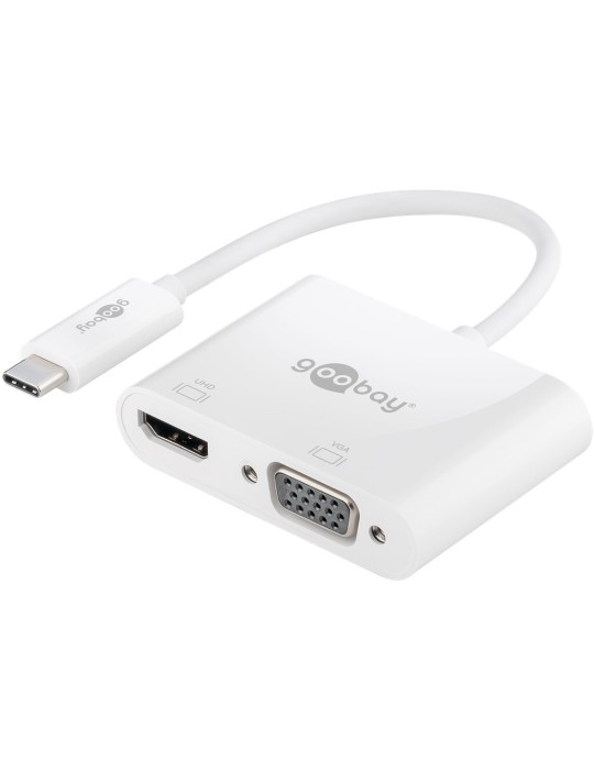 Goobay USB-C Multiport-Adapter HDMI+VGA