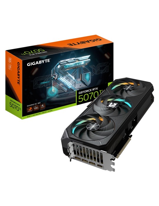 GIGABYTE GeForce RTX 5070 Ti Gaming OC 16G - 16GB GDDR7, HDMI, 3x DP