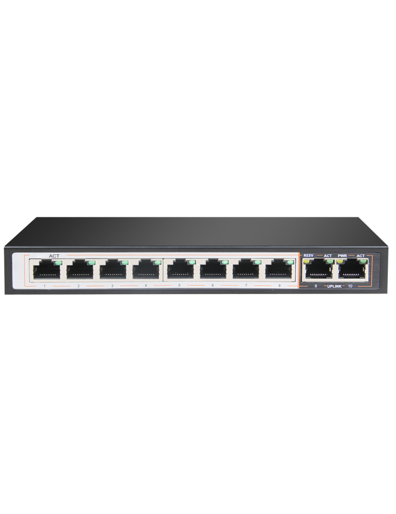 Lupus Electronics LUPUSNET 10 Kanal PoE Switch