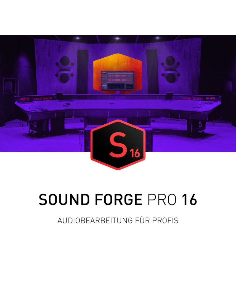 MAGIX SOUND FORGE Pro 16