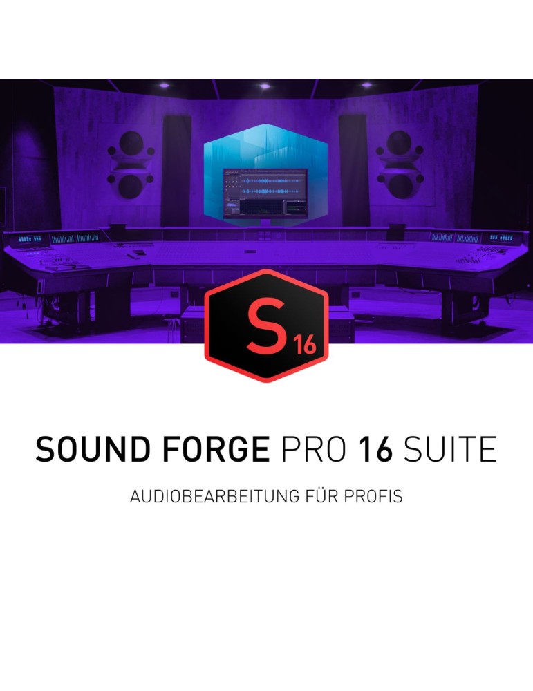 MAGIX SOUND FORGE Pro Suite 16