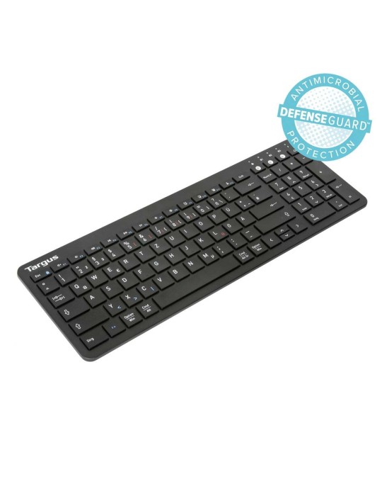 Targus Antimikrobielle Bluetooth-Universal-Tastatur, schwarz, plattformübergreifend