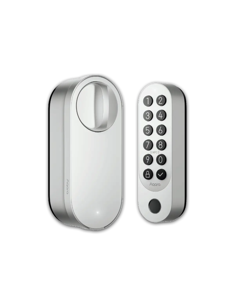 Aqara Smart Lock U200 (Silver) smartes Türschloss mit verschiedenen Entriegelungsmethoden