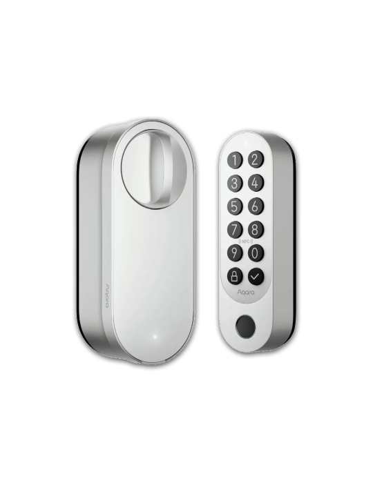 Aqara Smart Lock U200 (Silver) smartes Türschloss mit verschiedenen Entriegelungsmethoden