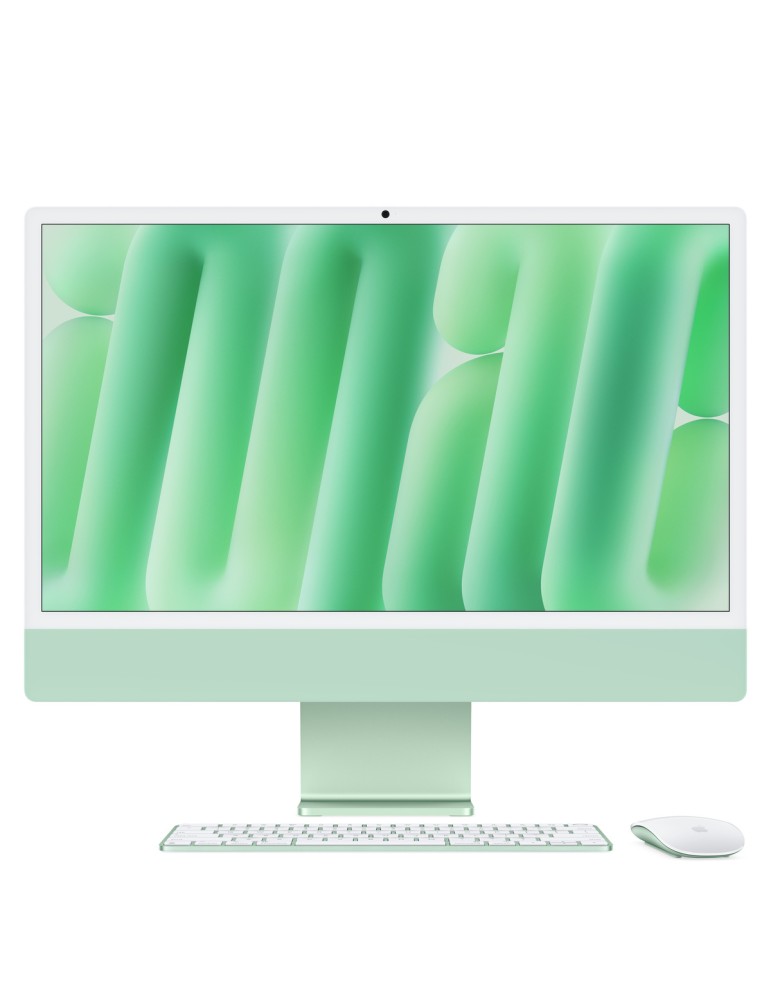 Apple iMac MWUY3D/A Grün 61cm(24‘‘) M4 10-Core Chip, 10-Core GPU, 16GB Ram, 256GB SSD