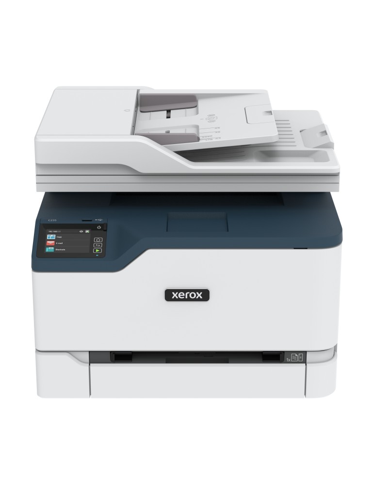 Xerox C235 Laser-Multifunktionsgerät Farbe Xerox C235/DNI, A4, Laser, Farbdruck, Kopieren/Drucken/Scannnen/Faxen, 600 x 600 DPI,