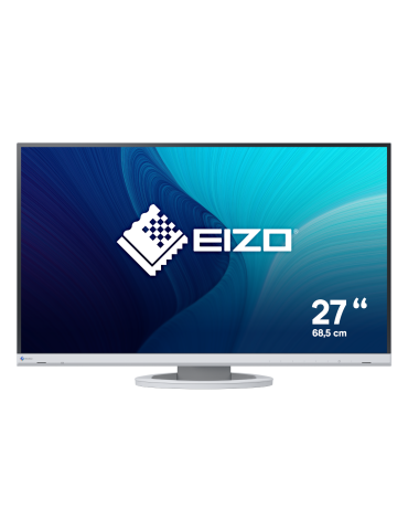 Eizo FlexScan EV2760-WT Office Monitor - 69 cm (27 Zoll), WQHD-Auflösung, Höhenverstellbar