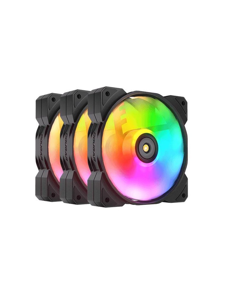 COUGAR MHP 120 ARGB schwarz 3er-Pack | Gehäuselüfter