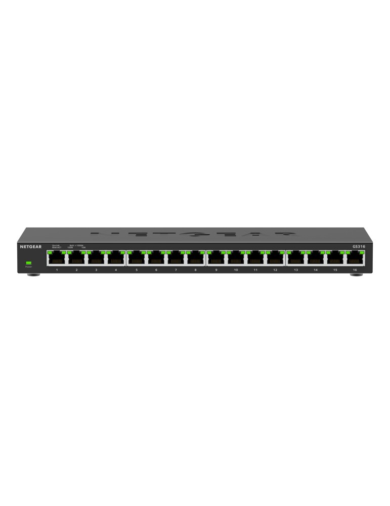 NETGEAR GS316 Unmanaged Switch 16x Gigabit Ethernet