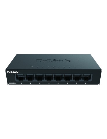 D-Link DGS-108GL Unmanaged Switch [8x Gigabit Ethernet]