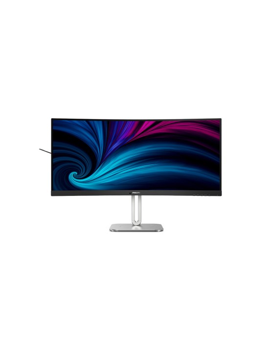 Philips 34B2U5600C/00 Office Monitor -34 Zoll WQHD Curved Monitor, höhenverstellbar (3440x1440, 120Hz, HDMI, DisplayPort, USB-C 