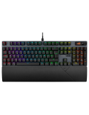ASUS ROG Strix Scope II Gaming Tastatur mit AURA Sync RGB Beleuchtung, mechanische ROG NX Snow- und NX Storm-Switches, mit Multi