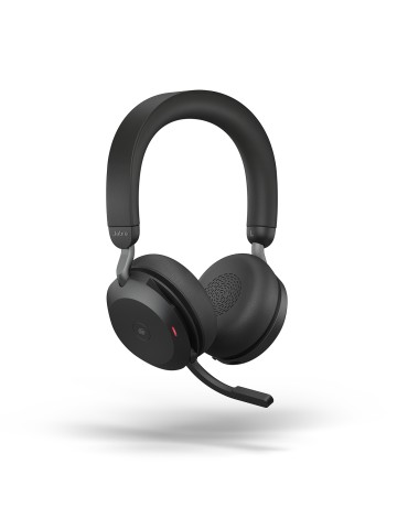 Jabra Evolve2 75 Headset, USB-C Kabellos, Bluetooth, Schwarz, [UC zertifiziert]