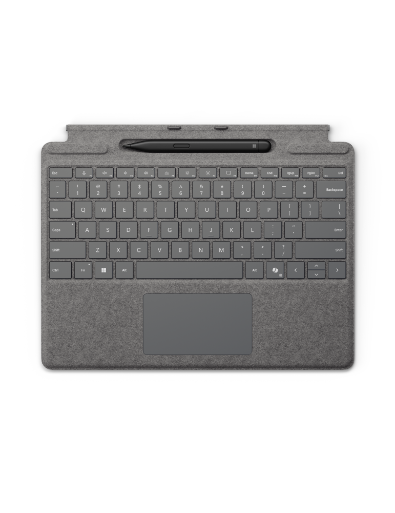 Microsoft Surface Pro Keyboard mit Slim Pen - platin