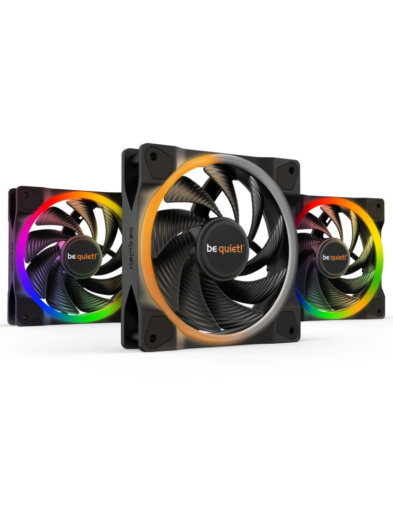 be quiet! LIGHT WINGS 120mm PWM high-speed | 3er-Set Gehäuselüfter