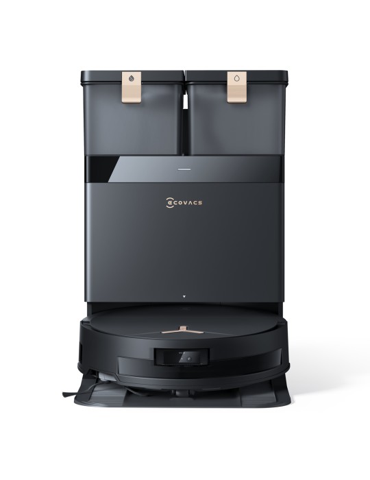ECOVACS DEEBOT T50 MAX PRO OMNI Gen2 Schwarz Saugroboter mit Reinigungsstation