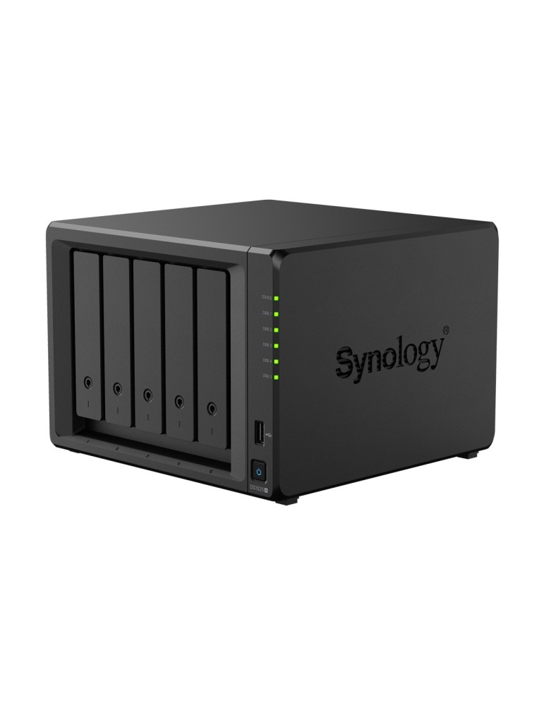 Synology DS1525+ 60TB Plus HDD NAS-Bundle NAS inkl. 5x 12TB Synology Plus 3.5 Zoll SATA Festplatte