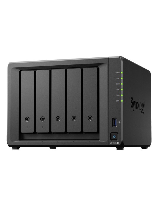 Synology DS1525+ 30TB Plus HDD NAS-Bundle NAS inkl. 5x 6TB Synology Plus 3.5 Zoll SATA Festplatte
