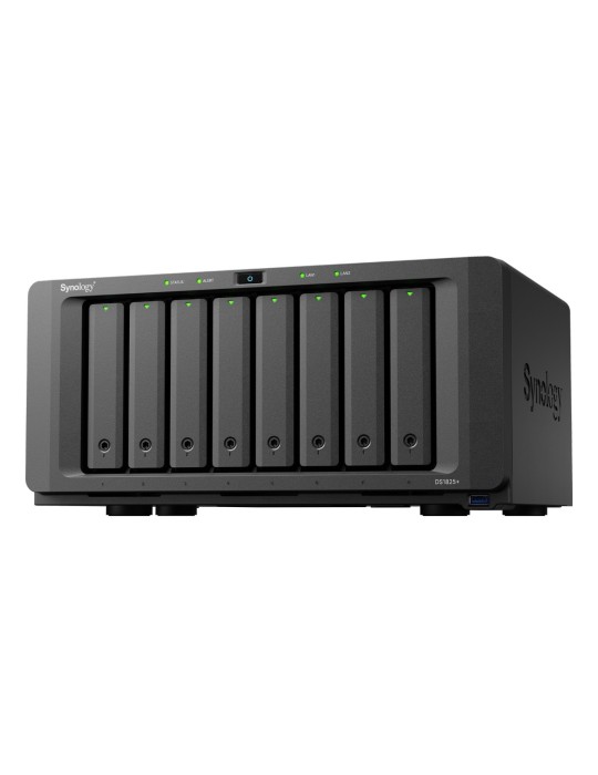 Synology DS1825+ 128TB Plus HDD NAS-Bundle NAS inkl. 8x 16TB Synology Plus 3.5 Zoll SATA Festplatte