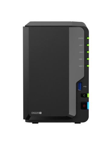Synology DS225+ 12TB Plus HDD NAS-Bundle NAS inkl. 2x 6TB Synology Plus 3.5 Zoll SATA Festplatte 2
