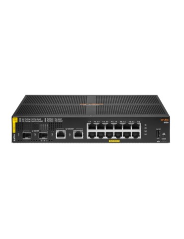 HPE Aruba Networking CX6000 16-Port Switch (R8N89A) [12x Gigabit LAN, PoE+, 2x SFP, 2x GbE]
