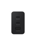 Samsung Reiseladegerät Trio (65W), schwarz Drei Anschlüsse (USB Type-C/ USB-A), PD 3.0 und Super Fast Charging bis zu 65 Watt