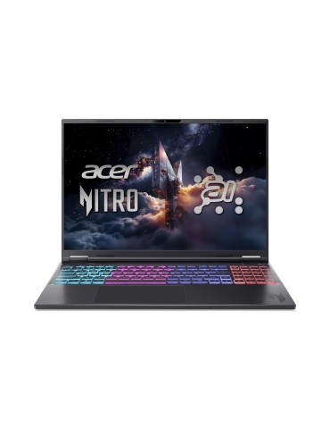 Acer Nitro 16S AI (AN16S-61-R6HK) Gaming/ Copilot+ PC 16,0" WQXGA, 180Hz, Ryzen AI R9-365 (50 TOPS), 32GB RAM, 2x 1TB SSD, GeFor