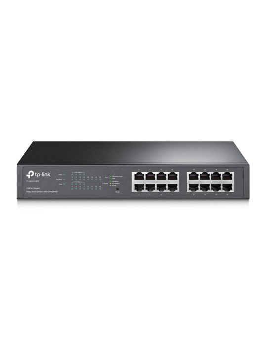 TP-Link SG1016PE Easy Smart Switch 16x Gigabit Ethernet (8x PoE+), Plug-and-Play