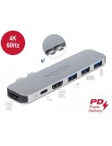 Delock Dockingstation für MacBook Dual HDMI 4K / PD / Hub