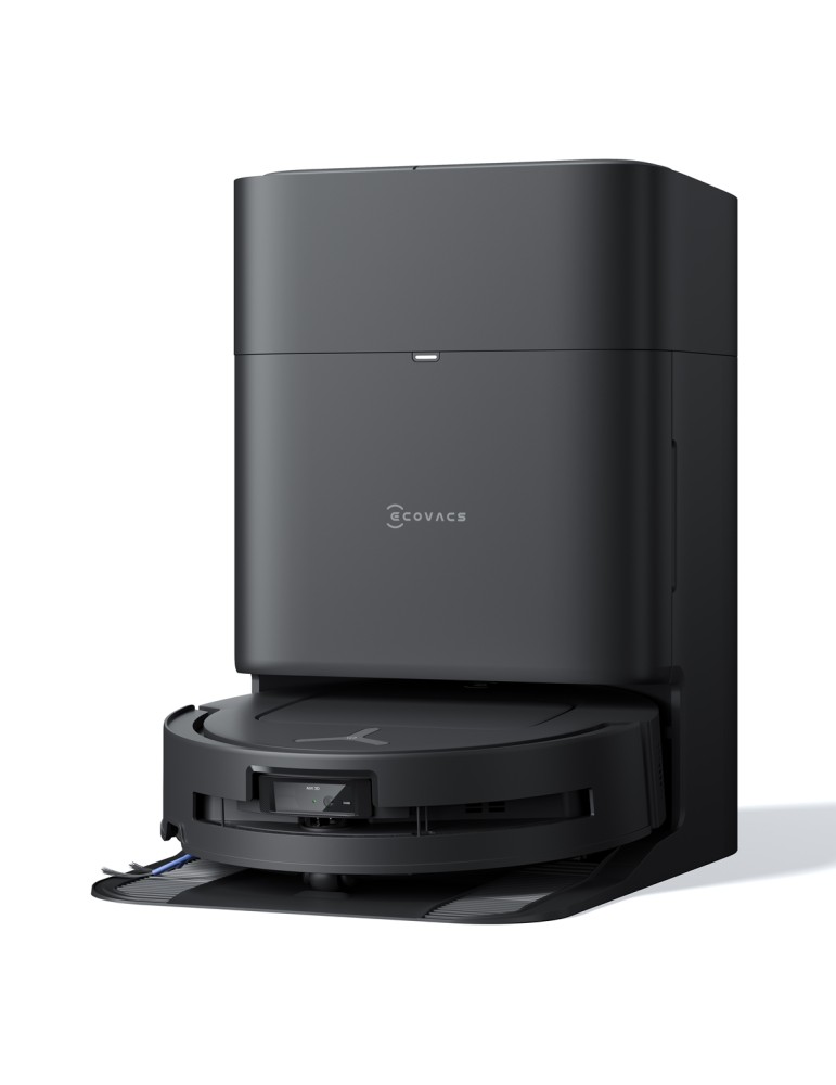 ECOVACS DEEBOT T80 OMNI Schwarz Saug-Wisch-Roboter mit Reinigungsstation