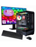 Hyrican Gaming-PC + MSI PRO MP273ADE SET AMD Ryzen 7 5700X, 32GB RAM, 1TB M.2 SSD, NVIDIA GeForce RTX 5060, Windows 11 Home