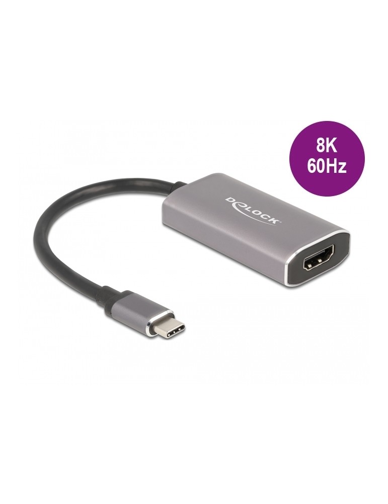 Delock USB Type-C Adapter zu HDMI (DP Alt Mode) 8K mit HDR Funkion