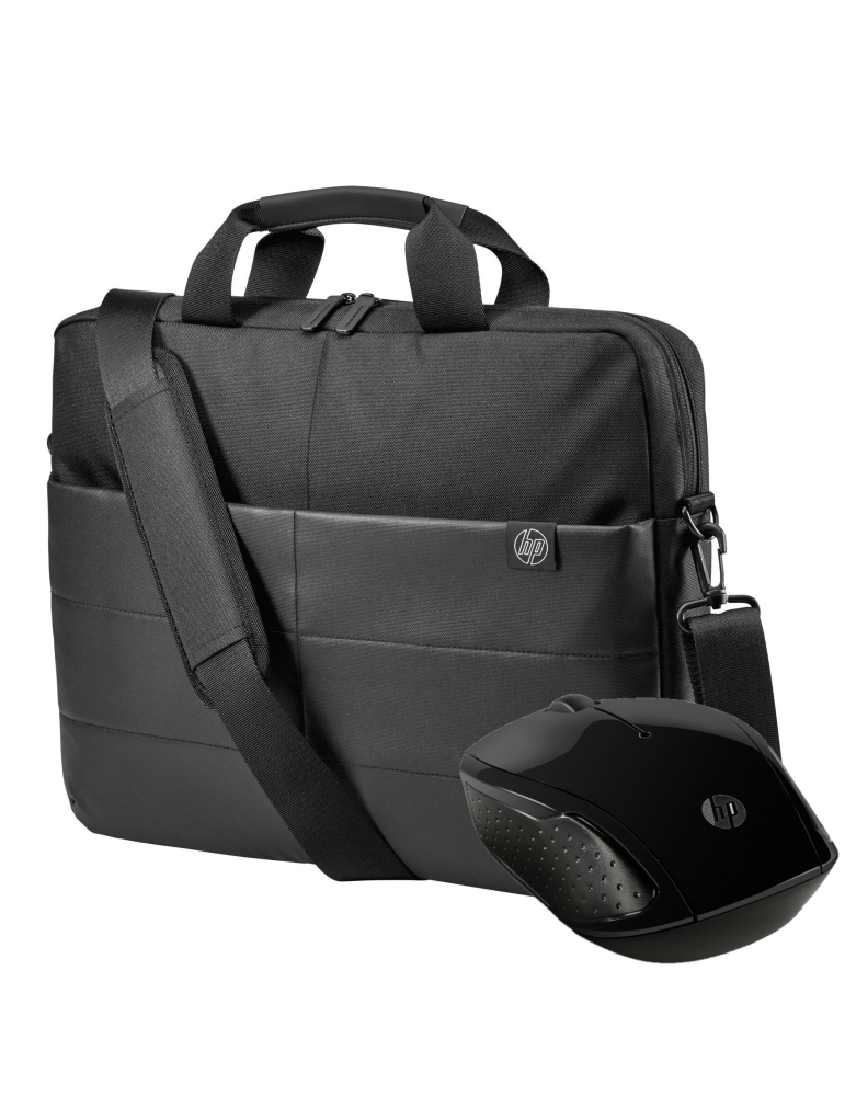 HP Business-Bundle 15,6 Zoll Aktentasche & Wireless Maus