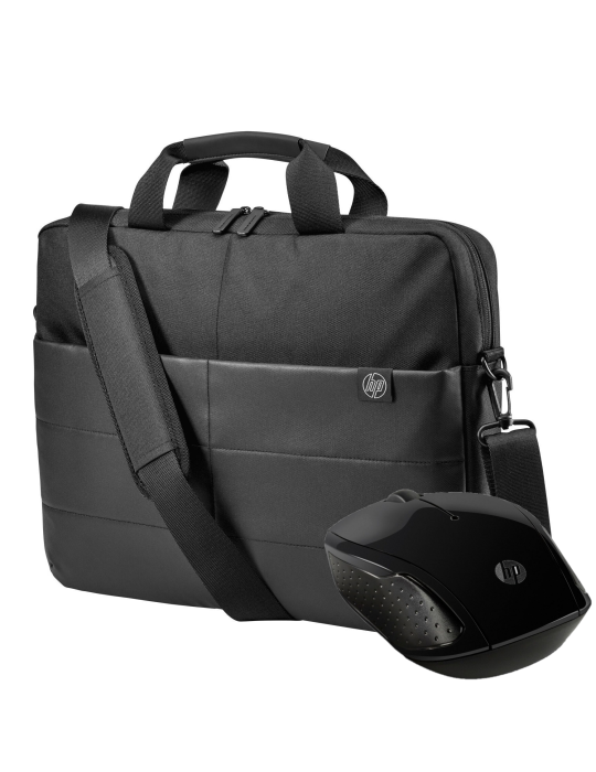 HP Business-Bundle 15,6 Zoll Aktentasche & Wireless Maus