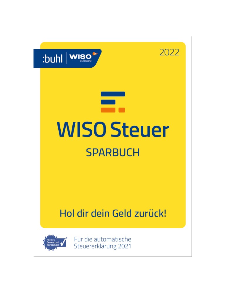 Buhl Data WISO Steuer-Sparbuch 2022