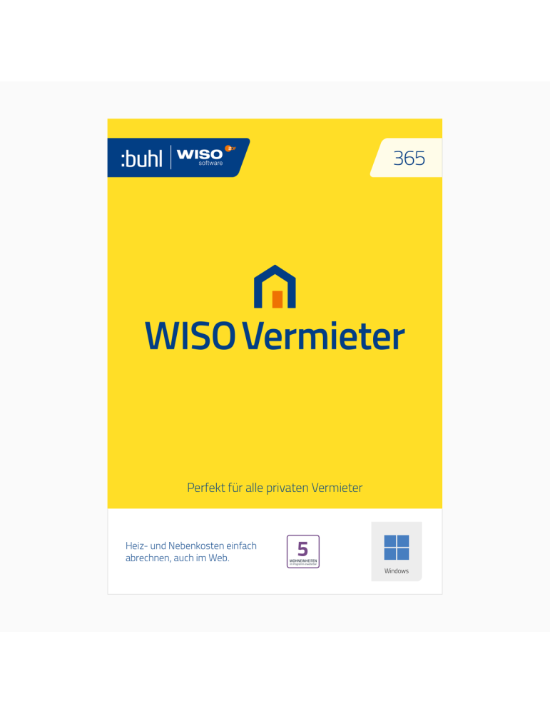 Buhl Data WISO Vermieter 365 2026