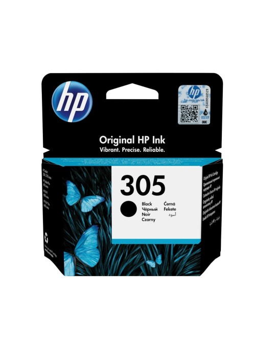 HP 305 (3YM61AE) Original Druckerpatrone Schwarz Kompatibilität: HP DeskJet 2000er Serie / HP ENVY 6000er Serie