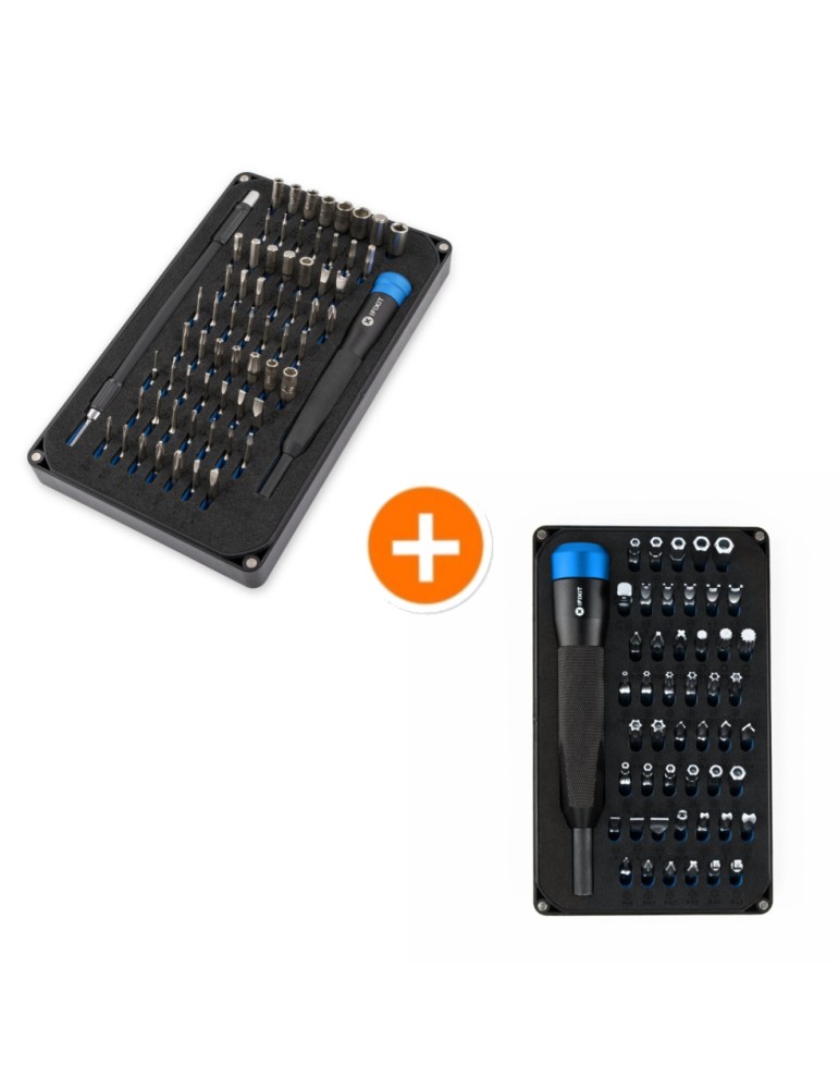 iFixit Mako 64 Bit Driver Kit + iFixit Mahi Kit (48 DBK) Bundle 2 Bit Sets für Hobby-Schrauber und Profis