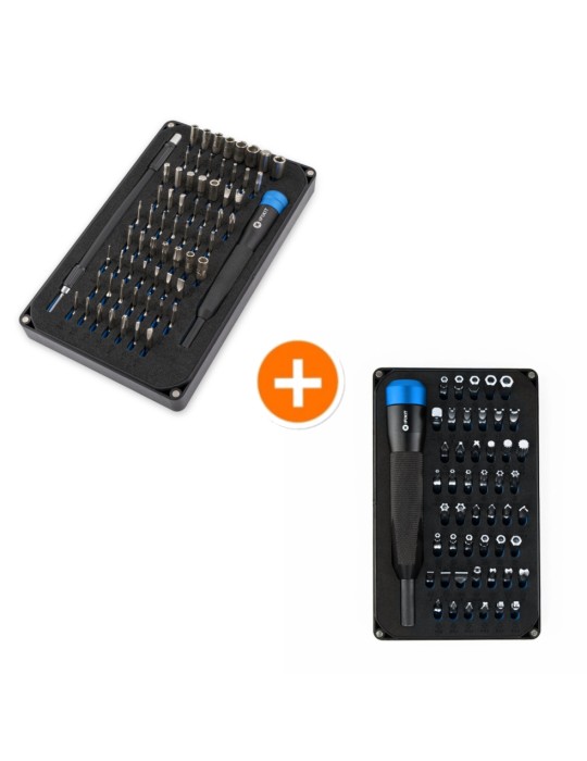 iFixit Mako 64 Bit Driver Kit + iFixit Mahi Kit (48 DBK) Bundle 2 Bit Sets für Hobby-Schrauber und Profis