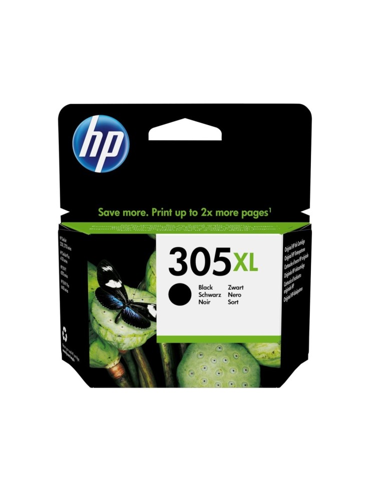 HP 305XL (3YM62AE) Original Druckerpatrone Schwarz Kompatibilität: HP DeskJet 2000er Serie / HP ENVY 6000er Serie