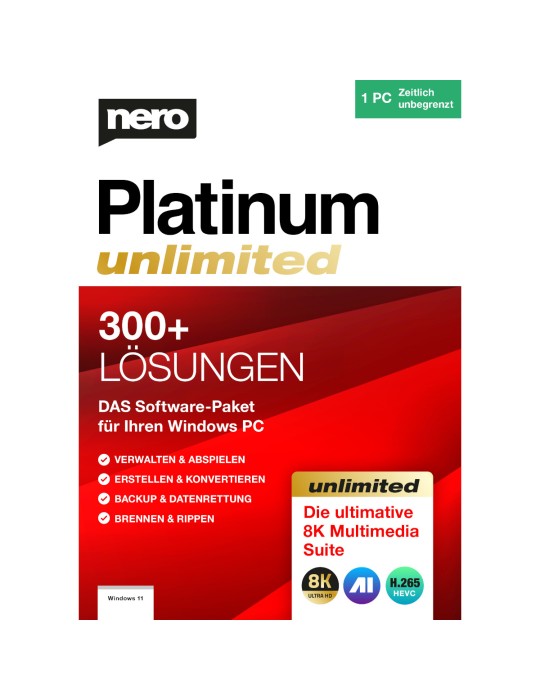 Nero Platinum Unlimited