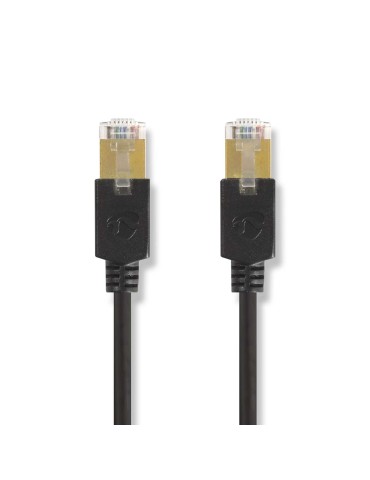 Nedis Cat 6 Kabel | RJ45 Stecker | RJ45 Stecker | F/UTP | 15.0 m rund | LSZH / PVC | Anthrazit | Verpackung mit Sichtfenster