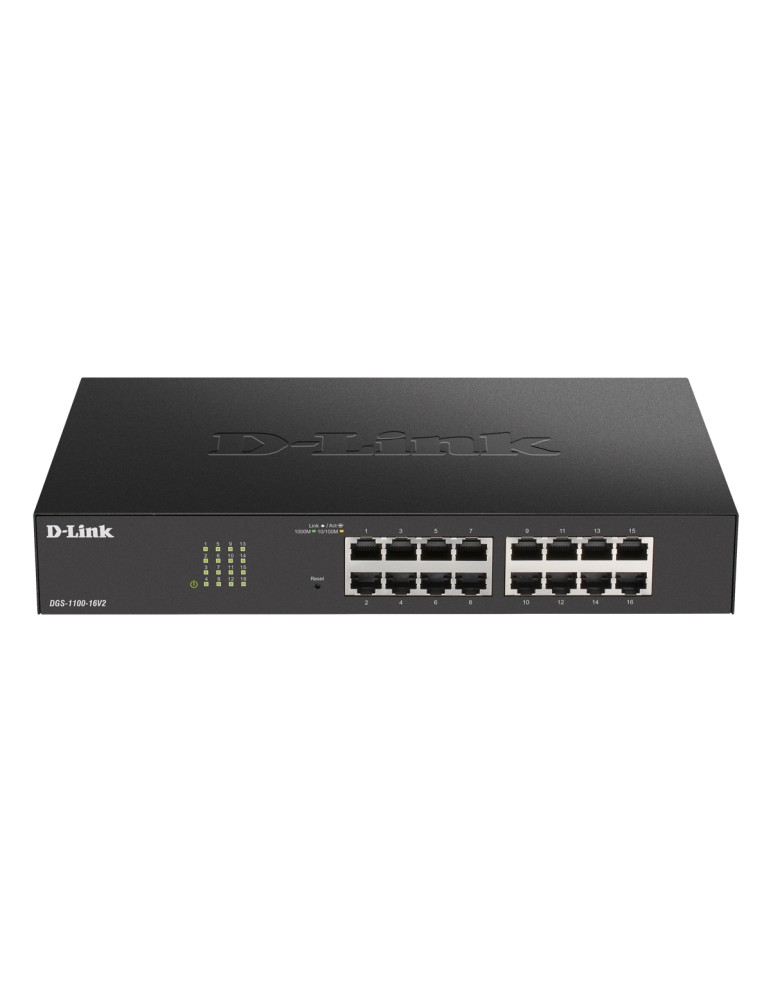 D-Link DGS-1100-16V2 Smart Managed Switch 16x Gigabit Ethernet
