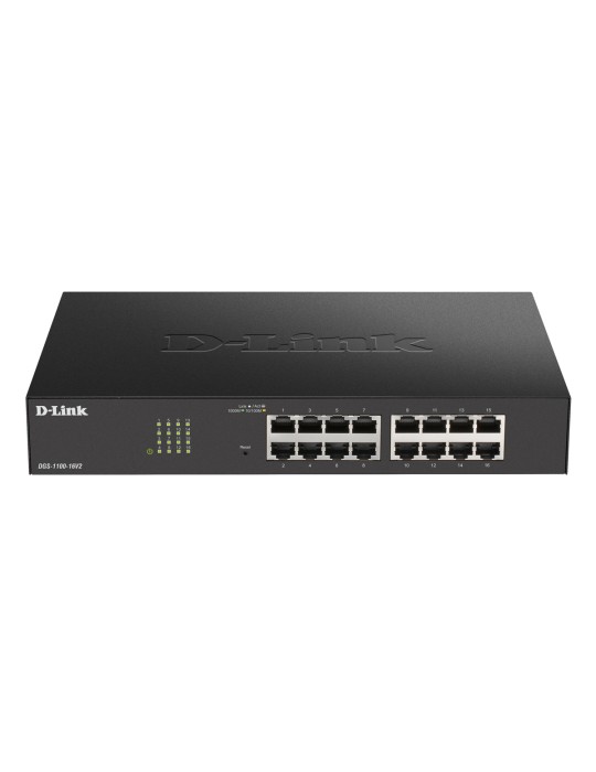 D-Link DGS-1100-16V2 Smart Managed Switch 16x Gigabit Ethernet