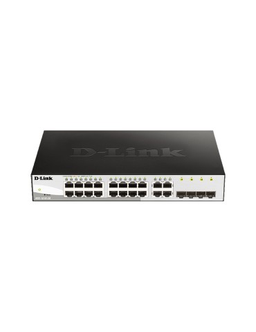 D-Link DGS-1210-20 Smart+ Managed Switch [16x Gigabit Ethernet, 4x GbE/SFP Combo]