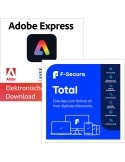 Adobe Express Premium | 1 Jahr | 100GB | Web/iOS/Android | inkl. F-Secure TOTAL [1 Dev - 15 Monate - Vollversion]